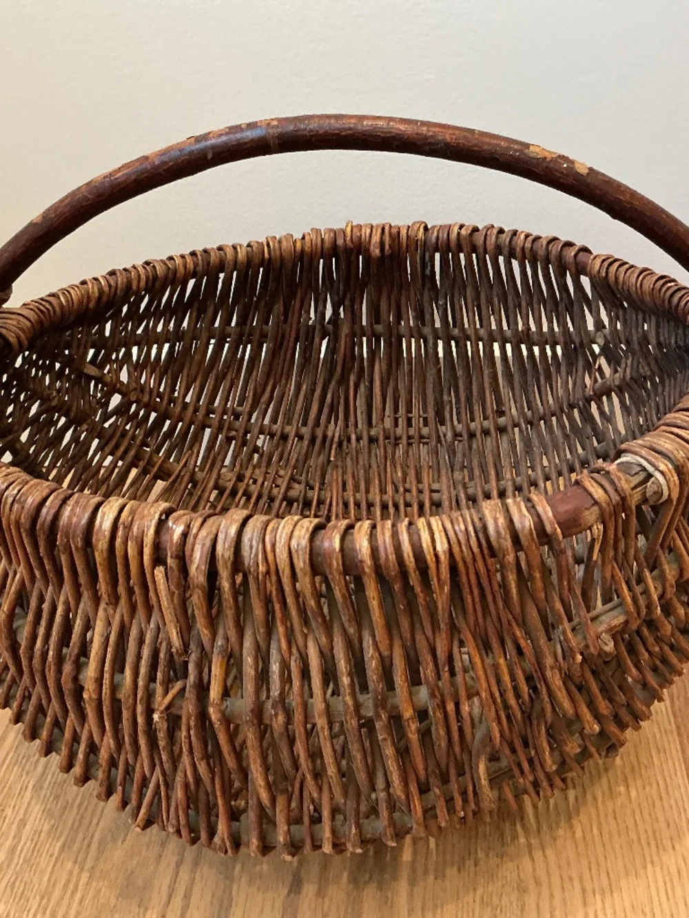 Vintage Weaved Basket